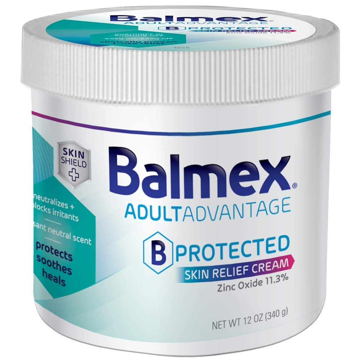 BALMEX ADULT RASH CARE CREAM 12OZ (ADULT ADVANTAGE)