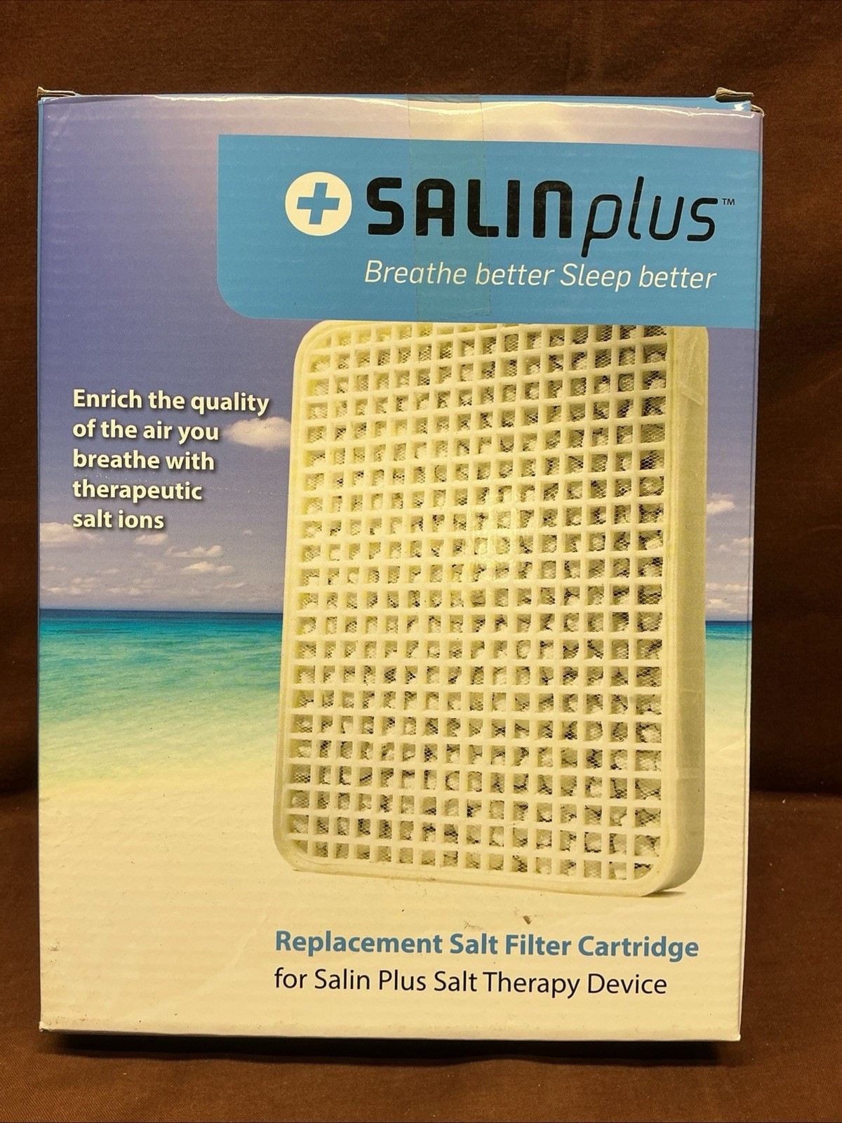 NEW Salin Plus Replacement Salt Filter Cartridge For Salt Therapy Device