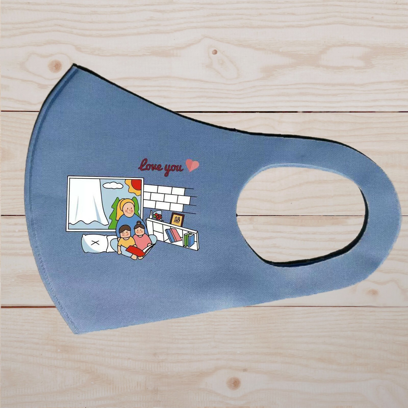 Fashion Reusable Washable Face Mask High Quality with Love My Family Many Style