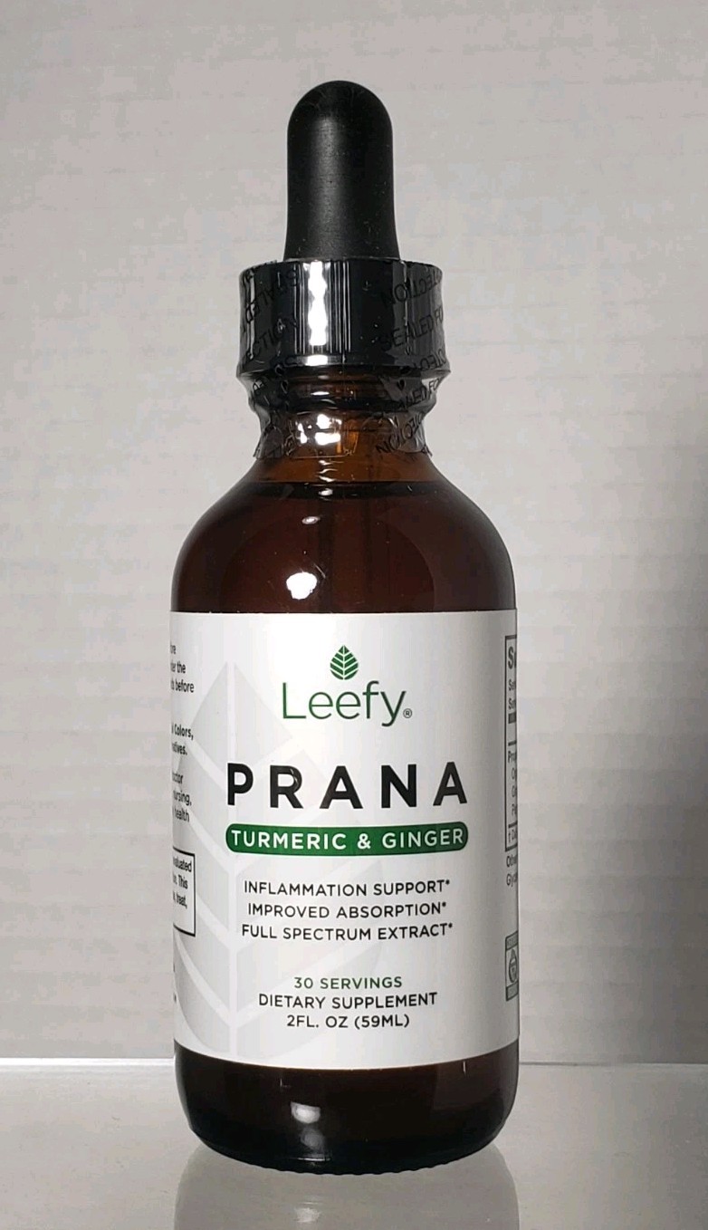 Leefy Prana Turmeric & Ginger Full Spectrum Extract 30 Serving Dietarysuplement