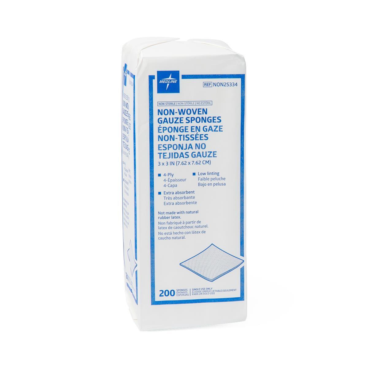 Avant Non-Woven Gauze Sponges, 3″ x 3″