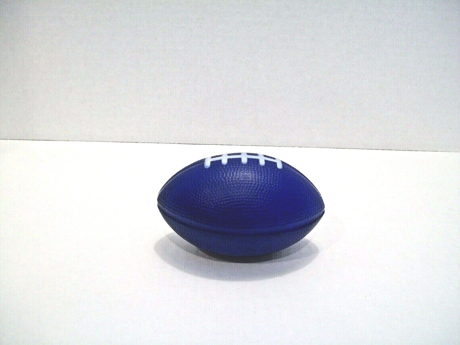 Dark Blue Football Shaped Stress Ball Athlete Coach Novelty W@W!