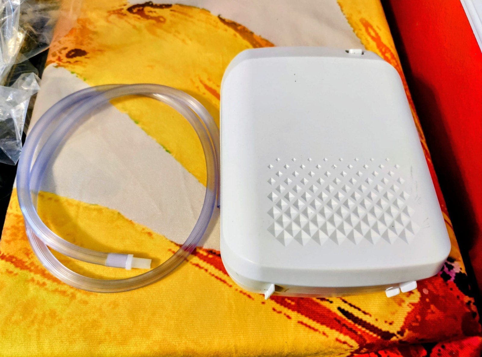 Essential Oil Diffuser 400ml Waterless Cold Air Bluetooth App Control WHITE