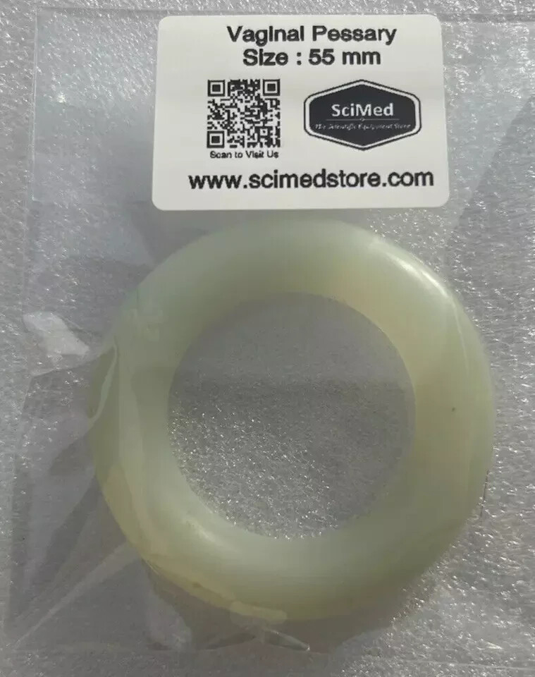 SIZE 55 mm Vaginal Pessary RING Silicone Device Prolapse Pelvic 3 DAY DELIVERY