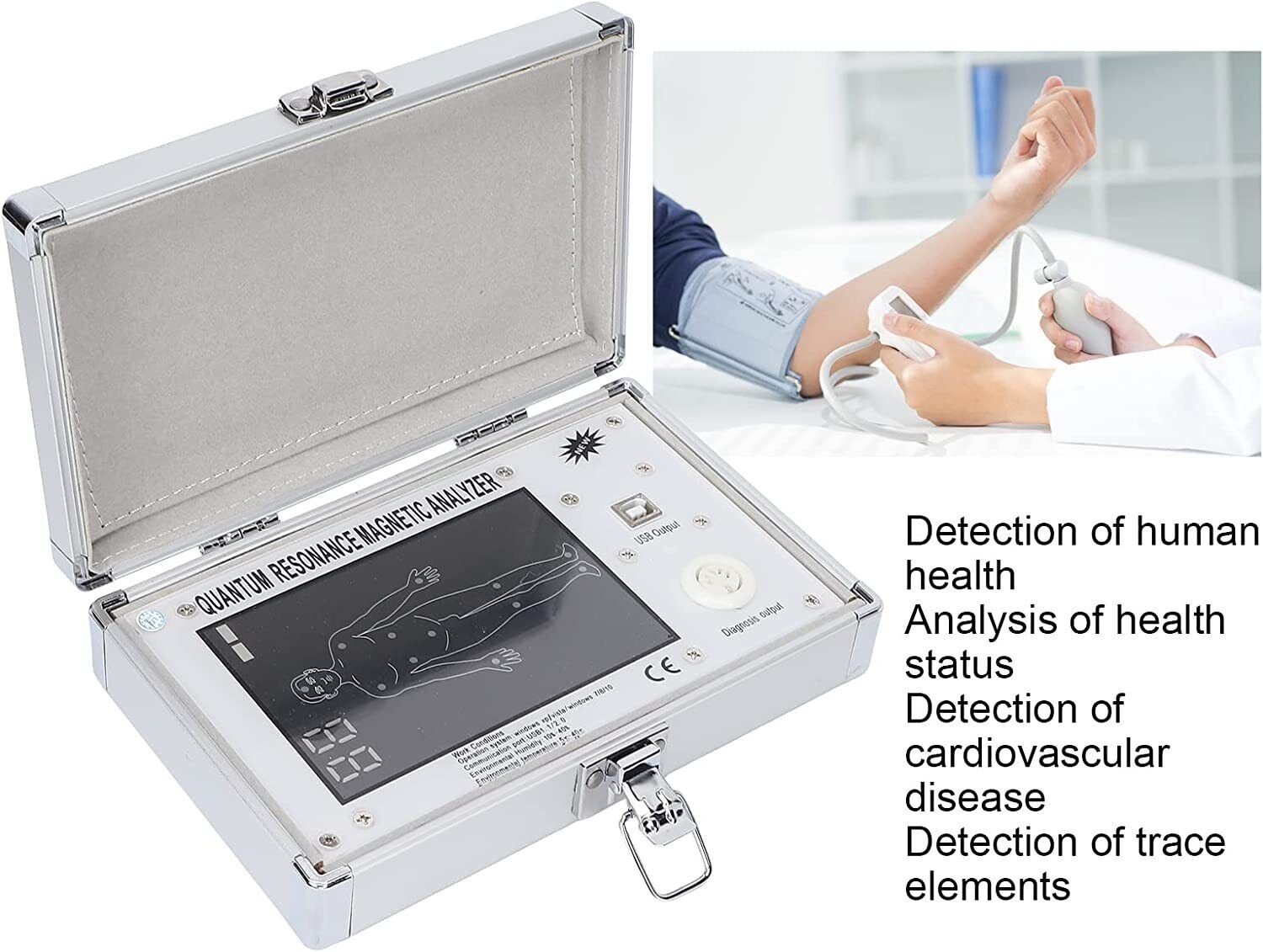 4th 52 Report Generation Quantum Magnetic Resonance Health Analyzer and Detector
