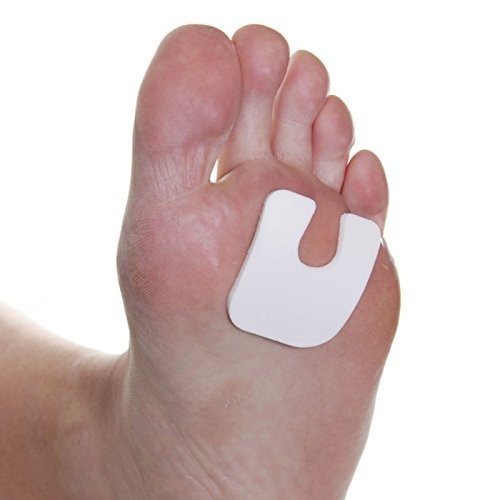 Dr. Jills Wide Felt 1/4 Thickness U-shaped Callus 20 Count (Pack of 1), White