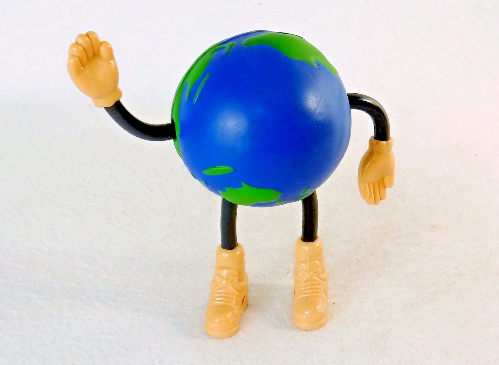 Stress Relief Ball ~ «Planet Man», Squeeze Ball w/Adjustable Arms & Legs #PL336