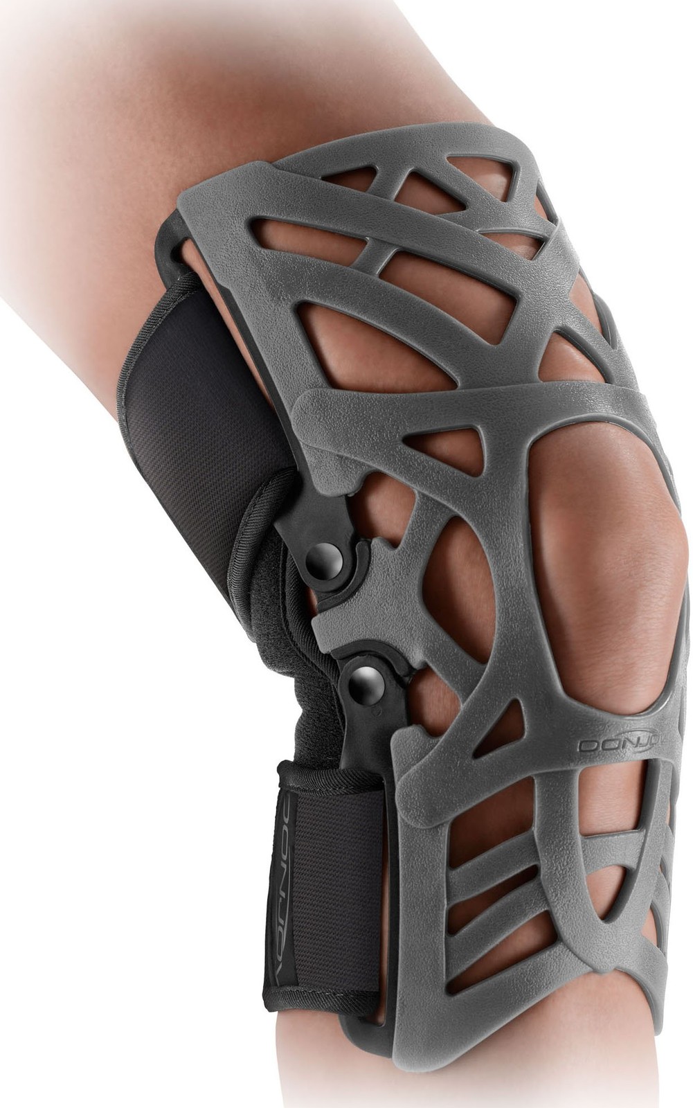 Knee Support Brace Compression Sleeve Grey X-Large 2X-Large DonJoy Reaction