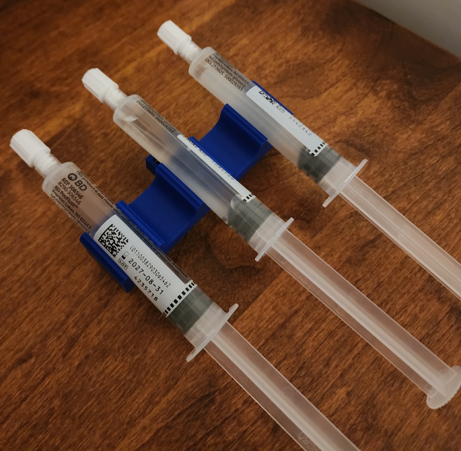 Saline Flush Holder Keychain for Nurses, Paramedics, EMTs, and More!