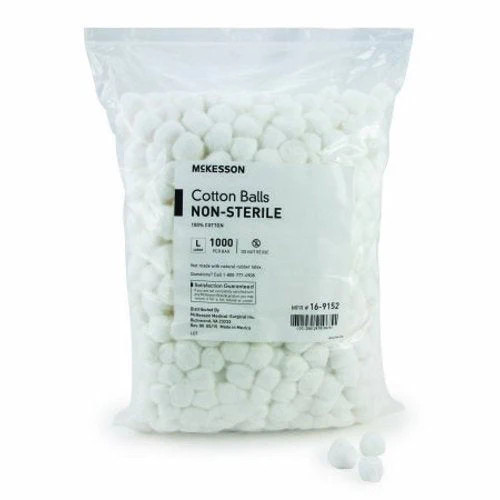 Cotton Ball Large NonSterile 16-9152 Case Of 2 By McKesson