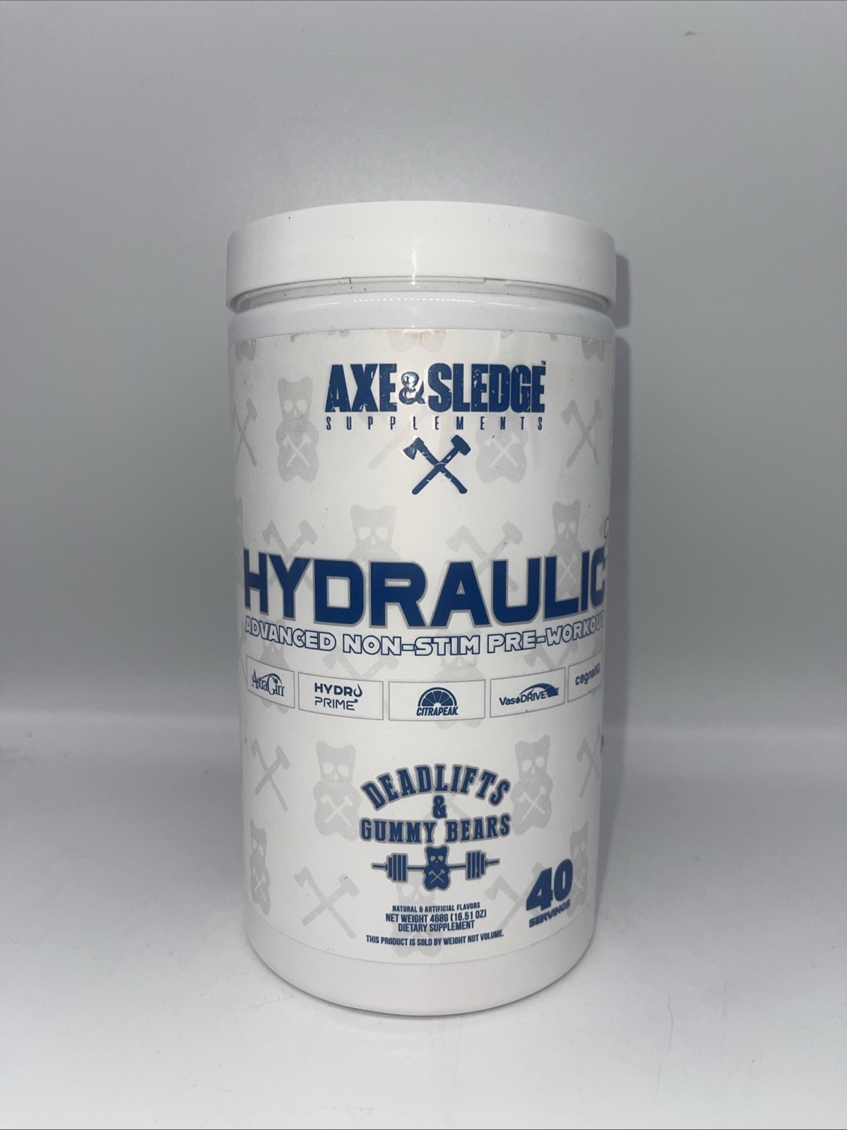 Hydraulic Stim Free Pre Workout Powder Performance Pre-Workout Exp 09/27
