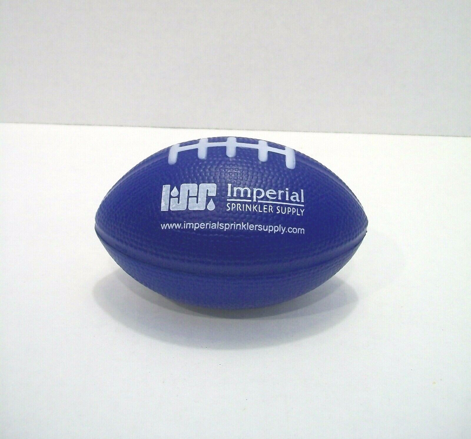 Dark Blue Football Shaped Stress Ball Athlete Coach Novelty W@W!