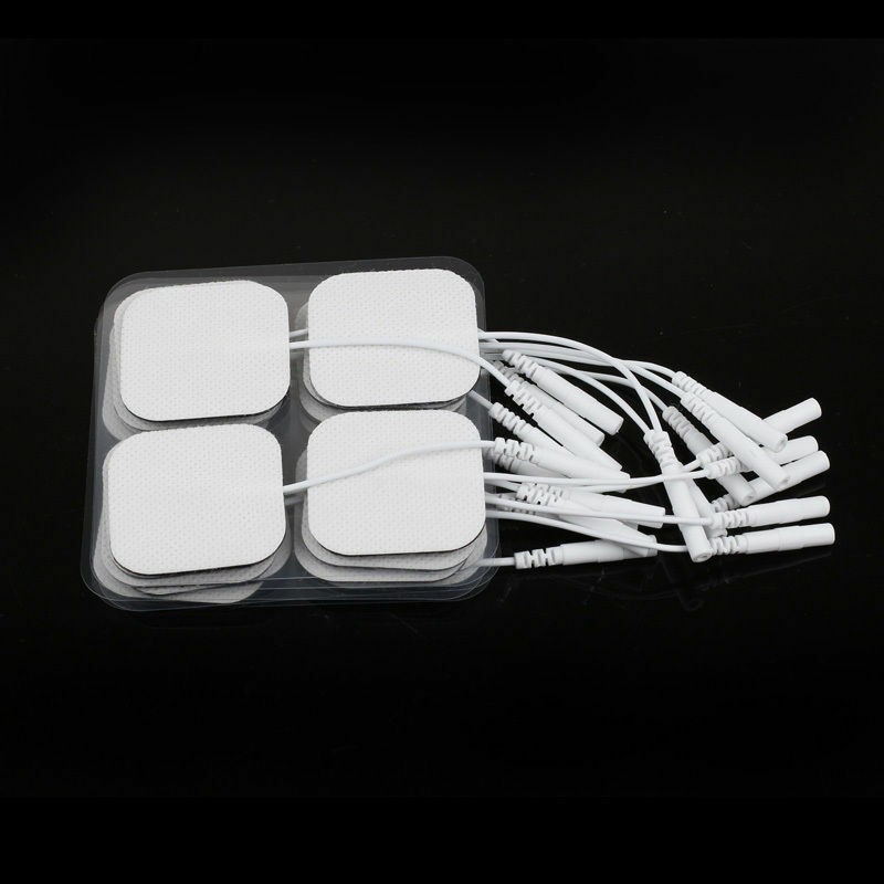 20PCS TENS machine Replacement Electrode Pads Self-Adhesive 4x4cm For Massagers