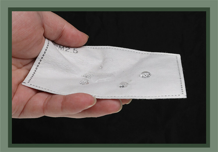 40 Adult 5 LAYER PM2.5 Filters for Reusable Face Masks