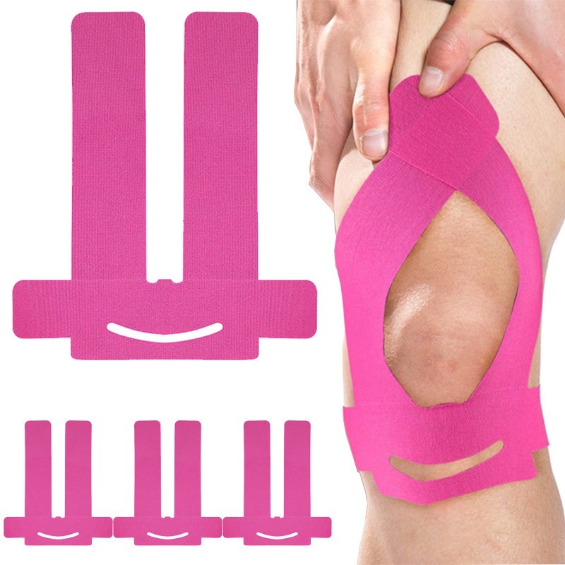Kinesiology Tape for Knees 24pcs Elastic Cotton Knees Pain Relief Athletic Tape