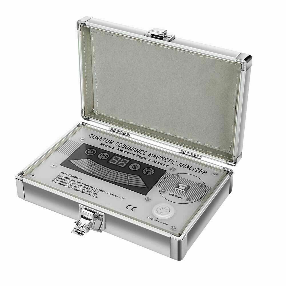 Professional Quantum Magnetic Resonance Body Health Analyzer – English & Spanish