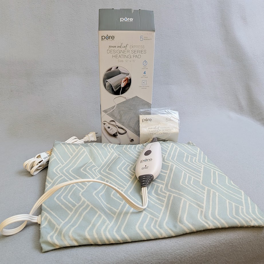 Pure Enrichment PureRelief Express Electric Moist Heating Pad (Designer Series)