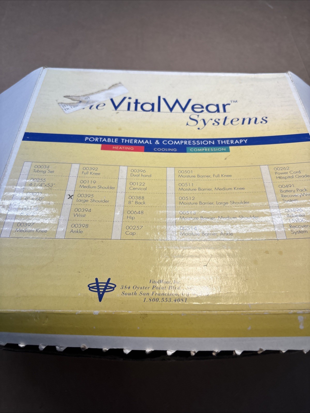 Vital Wear Replacement TUBE TUBING ONLY for Vital Wrap System