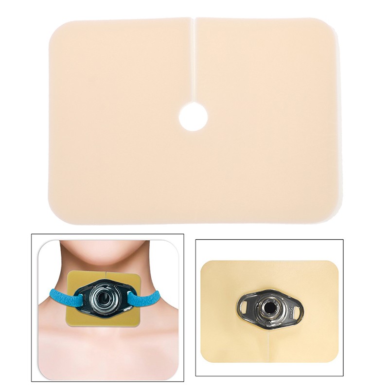 1Pc Medical Comfortable Tracheal Ultra-soft Fixation Tracheotomy Tube Pad GY=t=