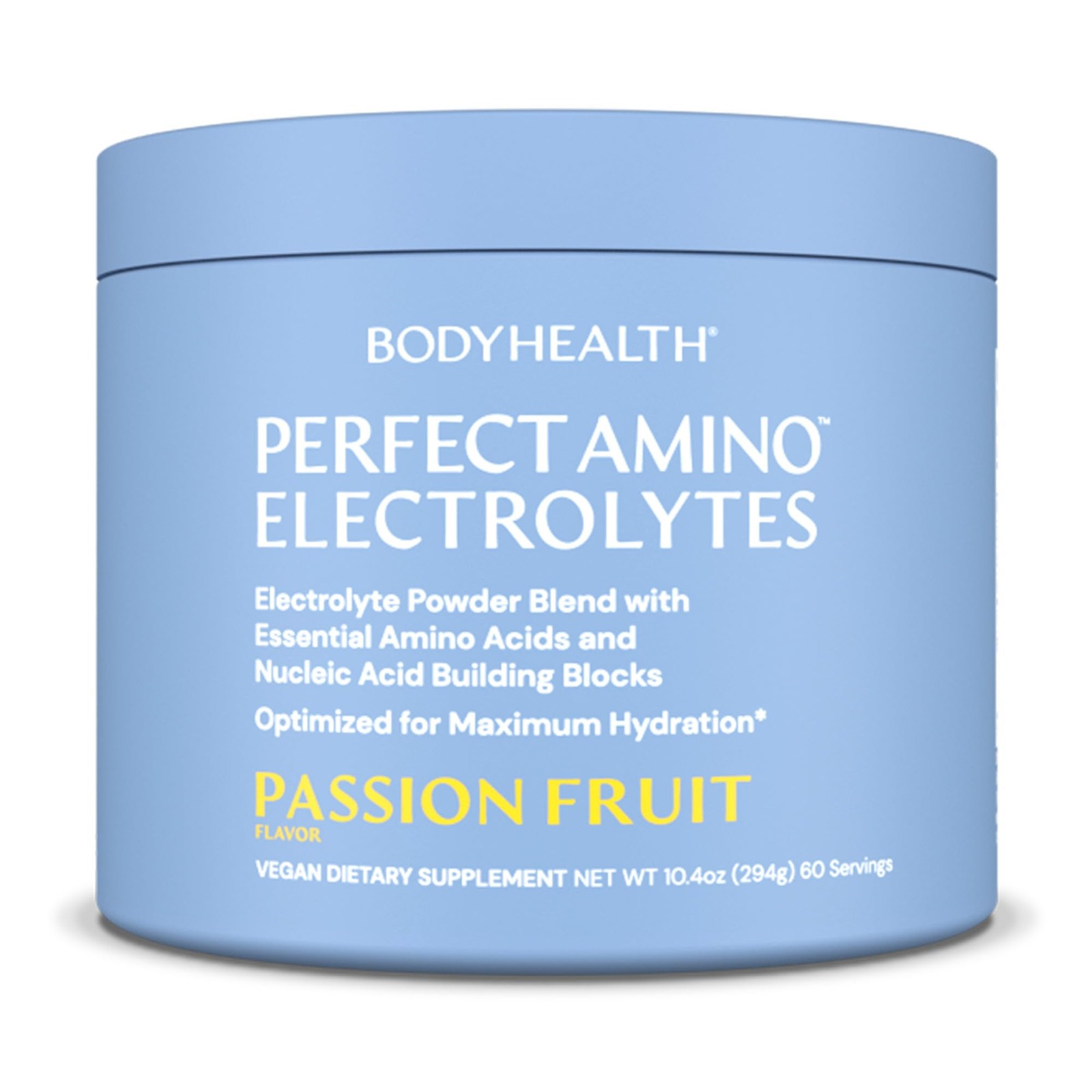 Electrolytes Powder Sugar Free Hydration Keto Fasting Passion Fruit 60 Servings