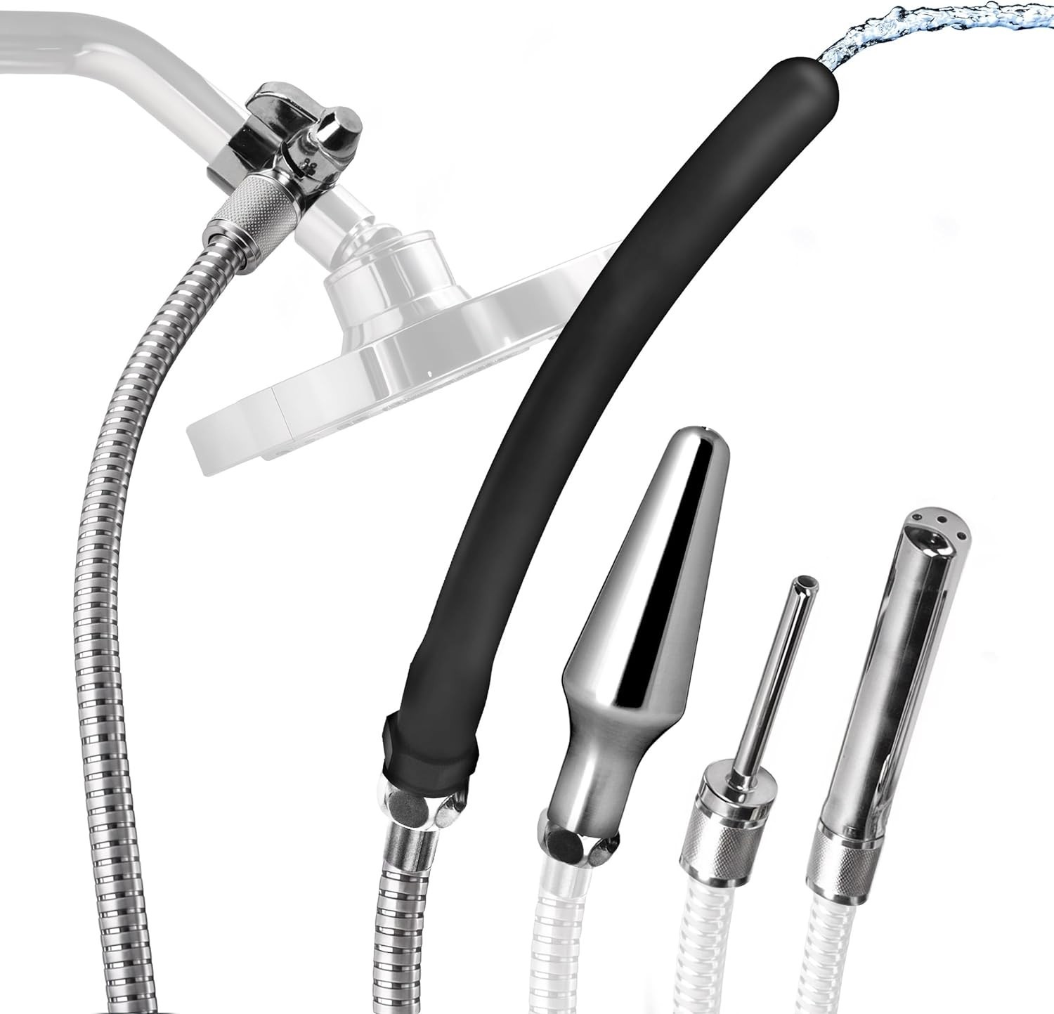 Reusable Shower Enema Kit with Adjustable Tips – Ideal for Hygiene & Wellness
