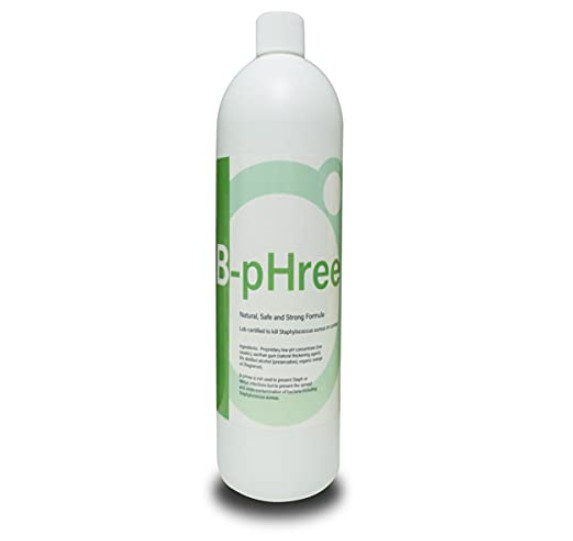 B-pHree 16oz – Remove bacteria from the skin, face, and scalp- Free Shipping