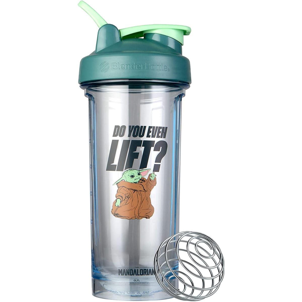 Shaker Bottle 28 Ounce Pro Series Protein BlenderBottle Star Wars Perfect Shakes