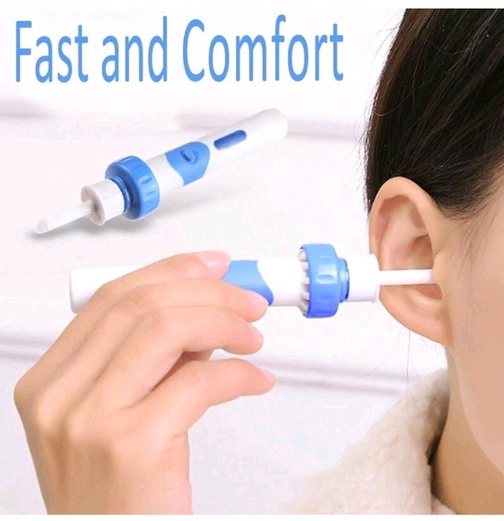 Deo Cross C-Ears Pocketsize Electric Ear Wax Cleaner Absorb & Vibrate New In Box