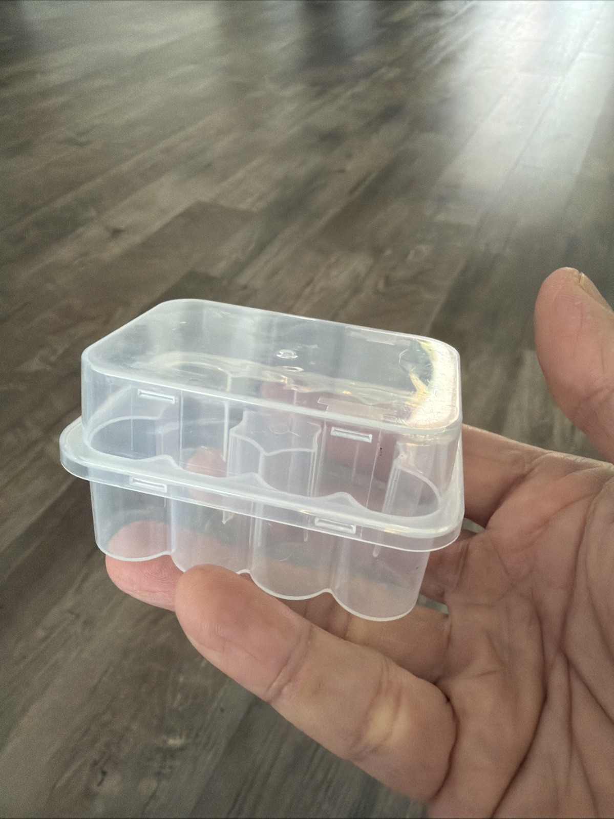 10 slot 1pcs Peptide Case 3ml Vial Storage Box Transparent Refrigerator Leng