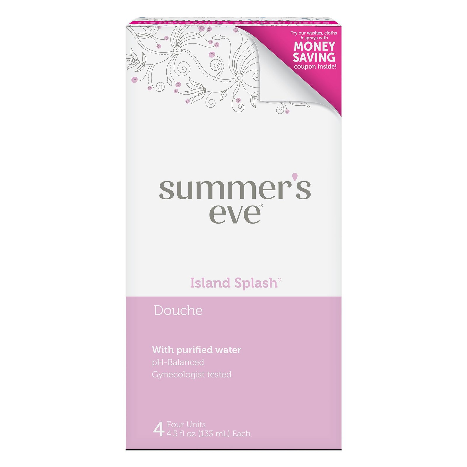 Summer’s Eve Douche for Women, Island Splash, Gentle pH-Balanced