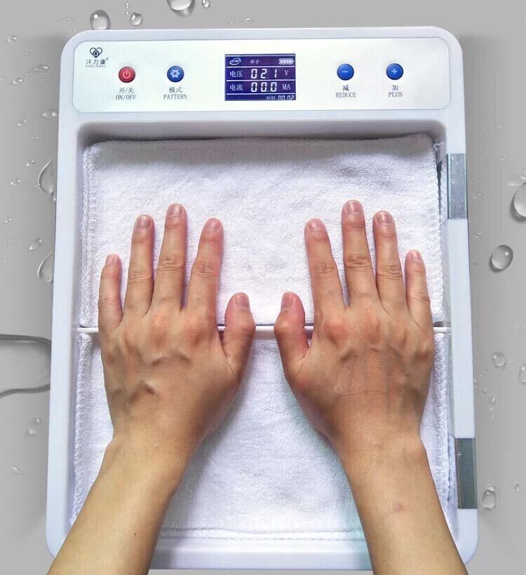 Used Iontophoresis Machine for Hand Sweat Care Home Use Device