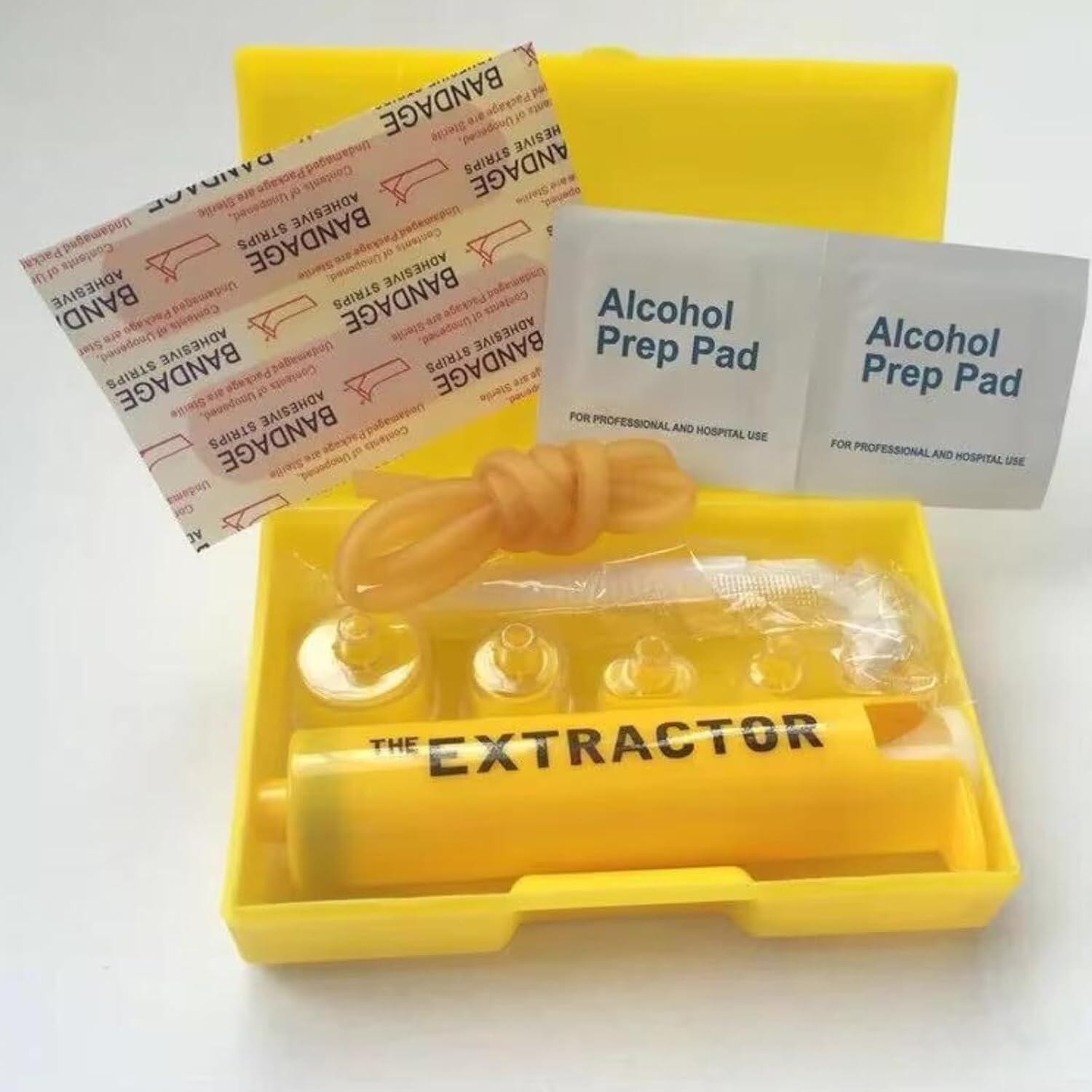 Insect Sting Snake Bite Extractor Kit Pump First Aid for Hiking Backpack Camp US