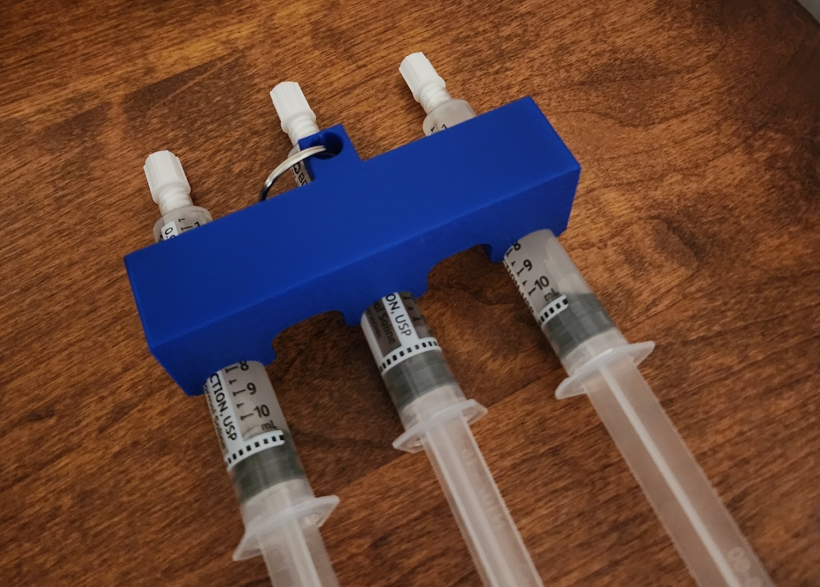 Saline Flush Holder Keychain for Nurses, Paramedics, EMTs, and More!