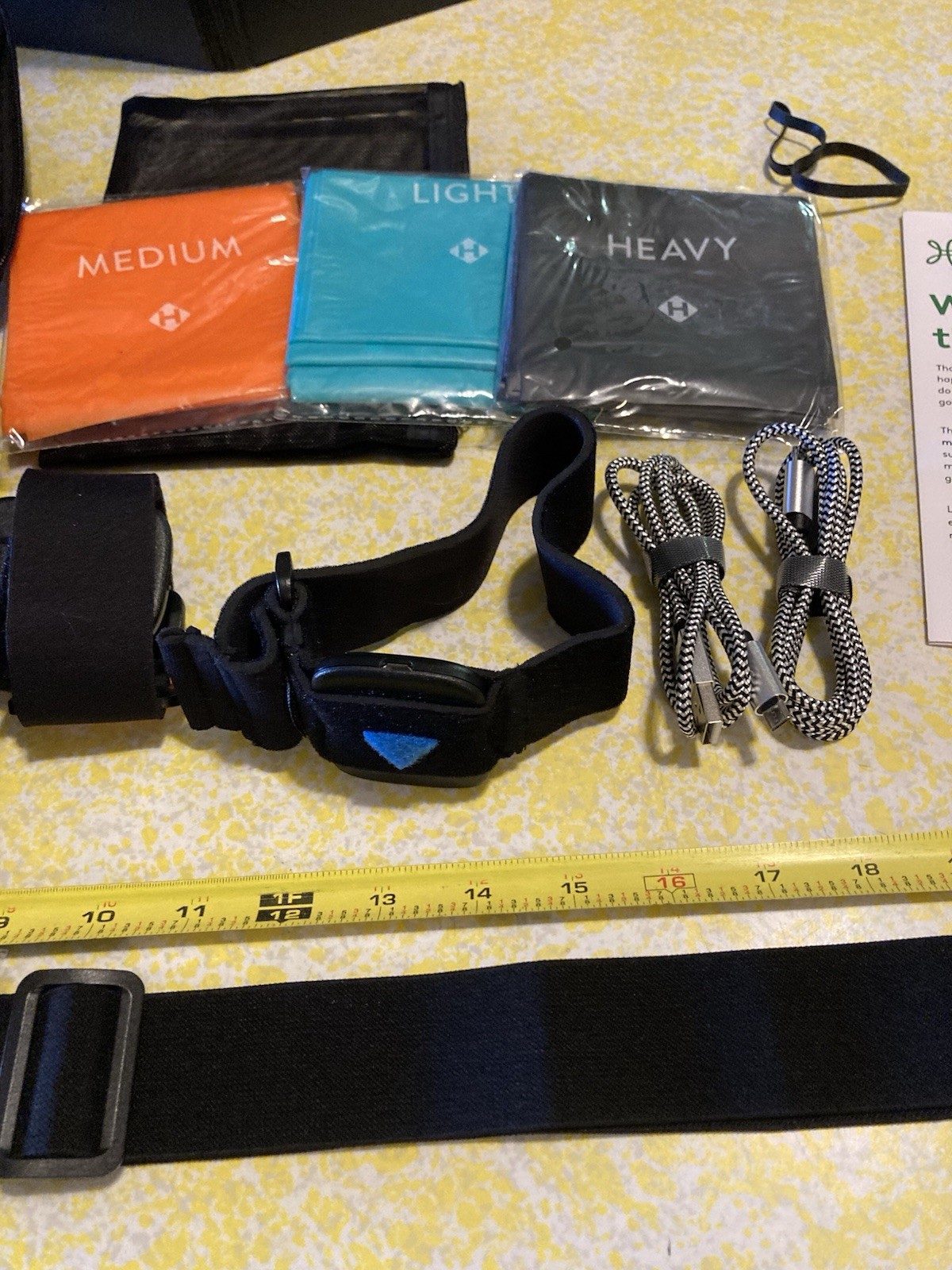 Hinge Health Exercise Sensor & Strap Kit With Case