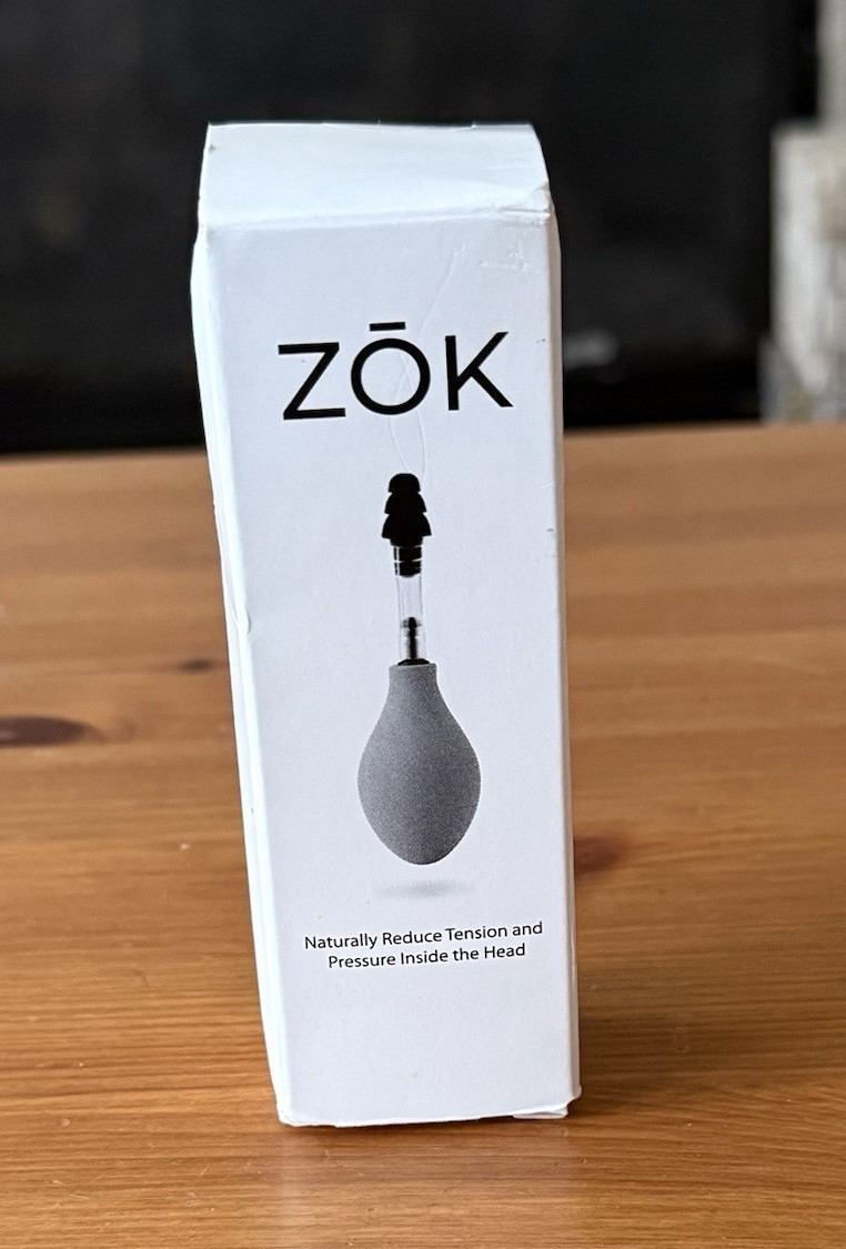 ZOK Sinus Relief Tool Pressure Relief Device White Easy to Use
