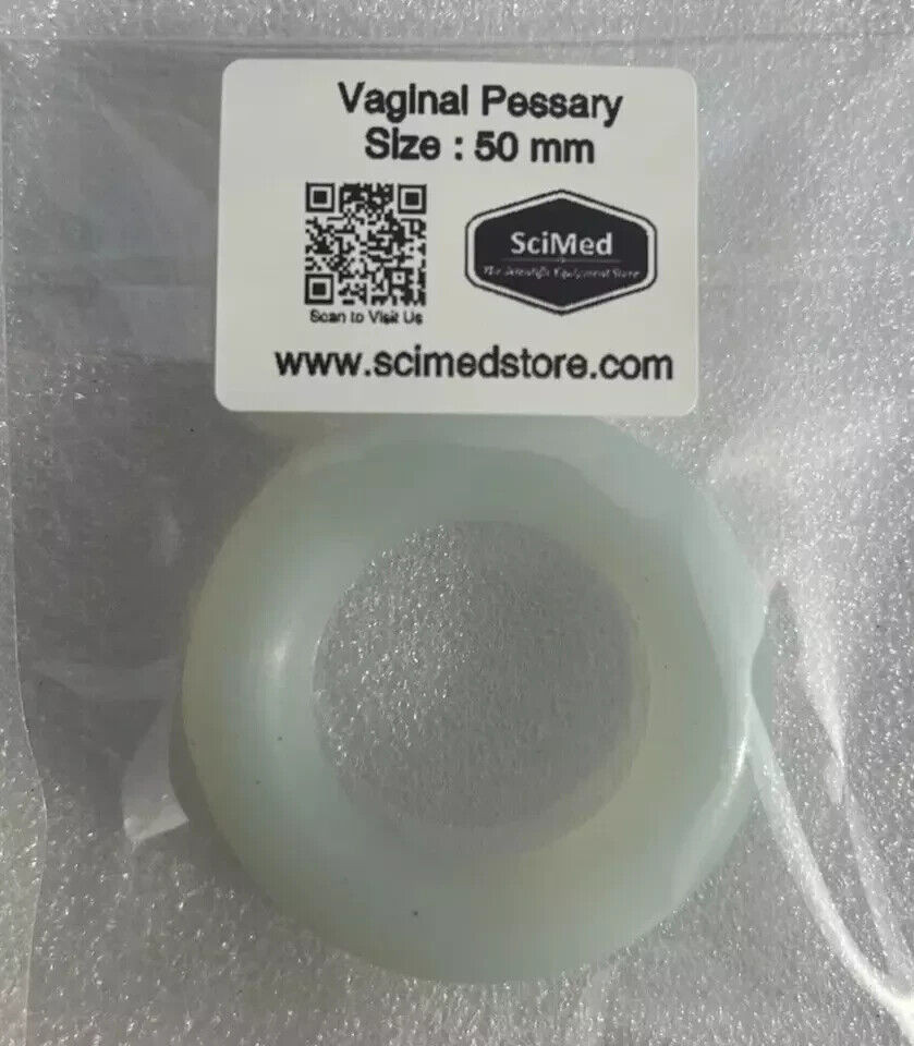 SIZE 0 Vaginal Pessary RING Silicone Device Prolapse Pelvic Organ Support FDA