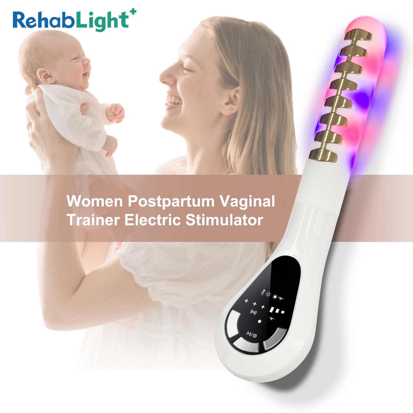 Pelvic Floor Muscle Exercise Device Women Incontinence Postpartum Recovery 3In1