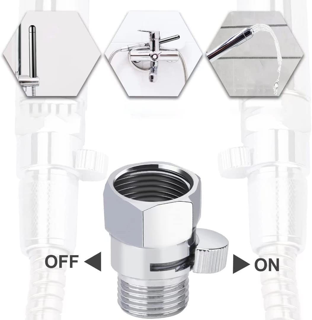 3-Head Shower Douche Kit – Cleansing System with Regulator & 59″ Hose