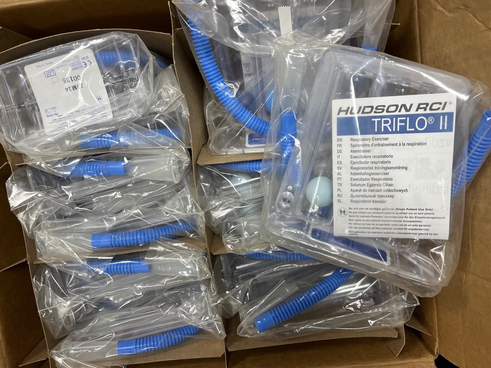 Lot of 8 Teleflex Hudson RCI Voldyne 5000 Volumetric Exerciser