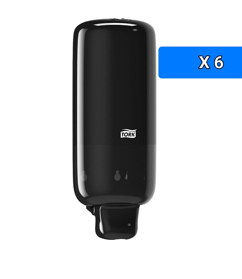 Tork Intuition™ Sensor Skincare Dispenser X6 units Black S4, Hand Sanitizer