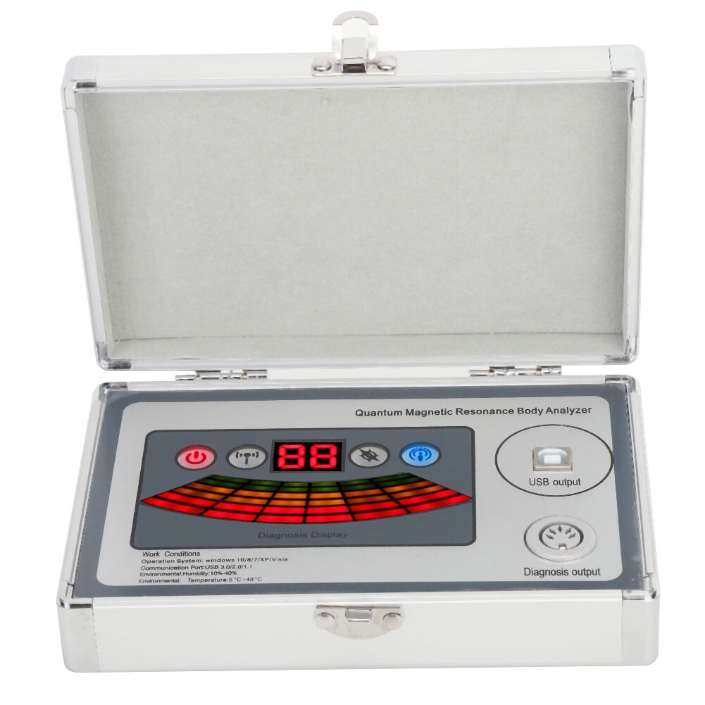 Home Use Newest Version Quantum Magnetic Resonance Body Analyzer English&Spanish