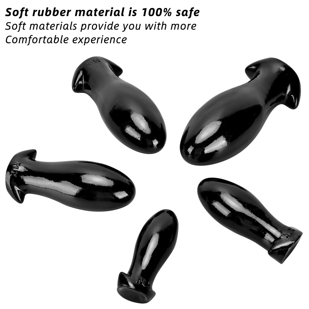 5-Size Solid Spreader Speculum Anus Huge Stopper Open Plug Dilator Device Toys