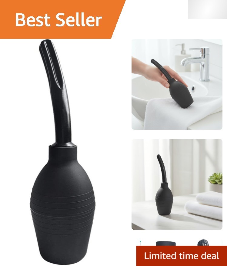 310ml Silicone Anal Douche & Vaginal Enema Bulb – Safe & Comfortable Cleansing