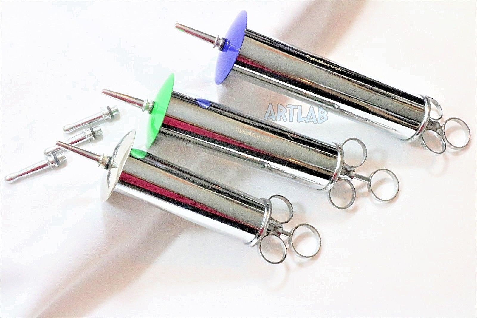 3 PC PREMIUM 4,6,8oz Ear Syringe Wax Remover Surgical Veterinary INSTRUMENTS