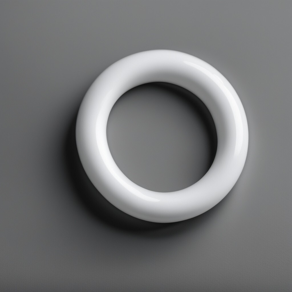 SIZE 3.5 Inch Vaginal Pessary RING 100% Silicone Device Prolapse USA SELLER