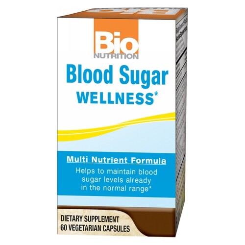 Blood Sugar Wellness 60 vcaps By Bio Nutrition Inc