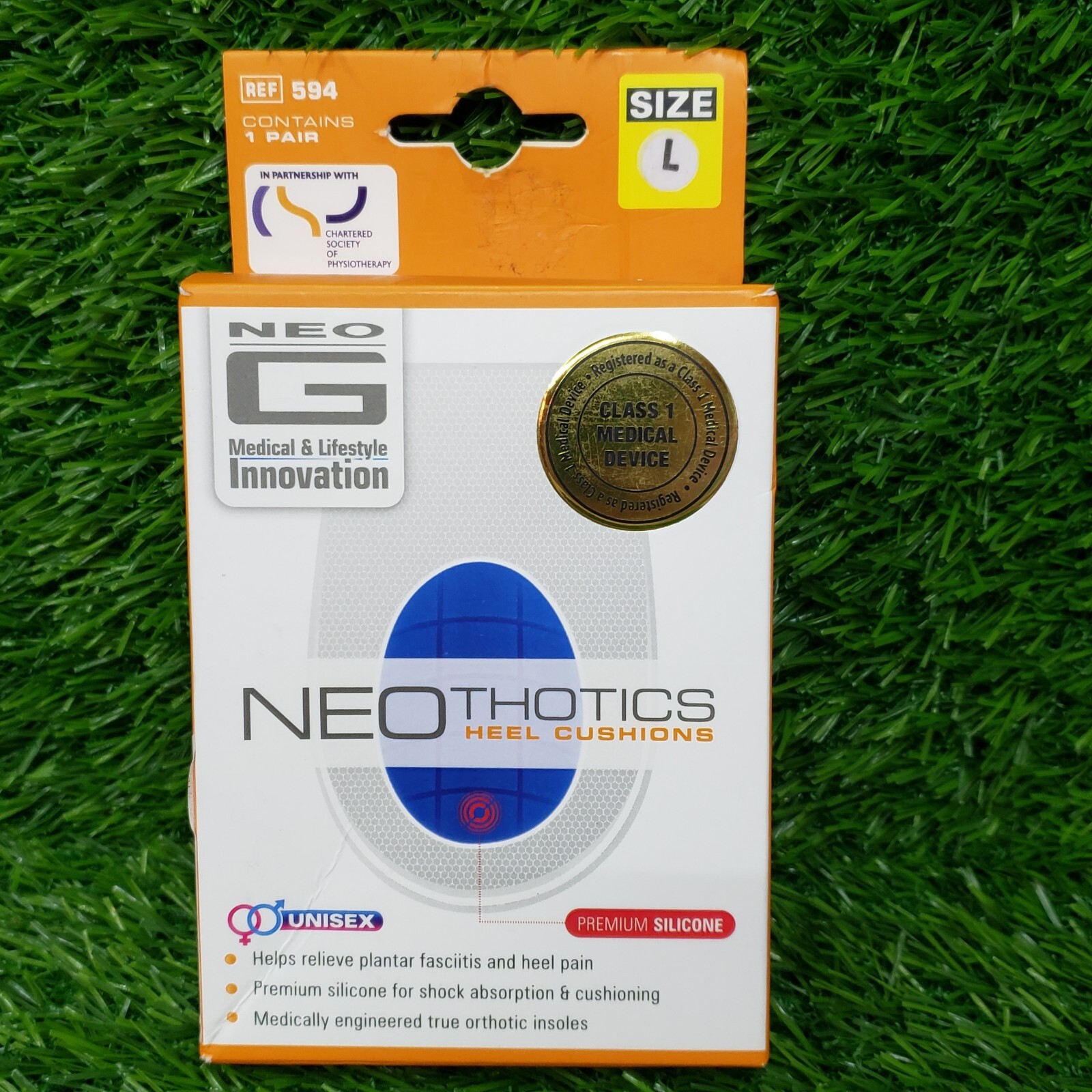 Neo G – Neothotics Heel Cushions – 1 Pair of LARGE – REF594