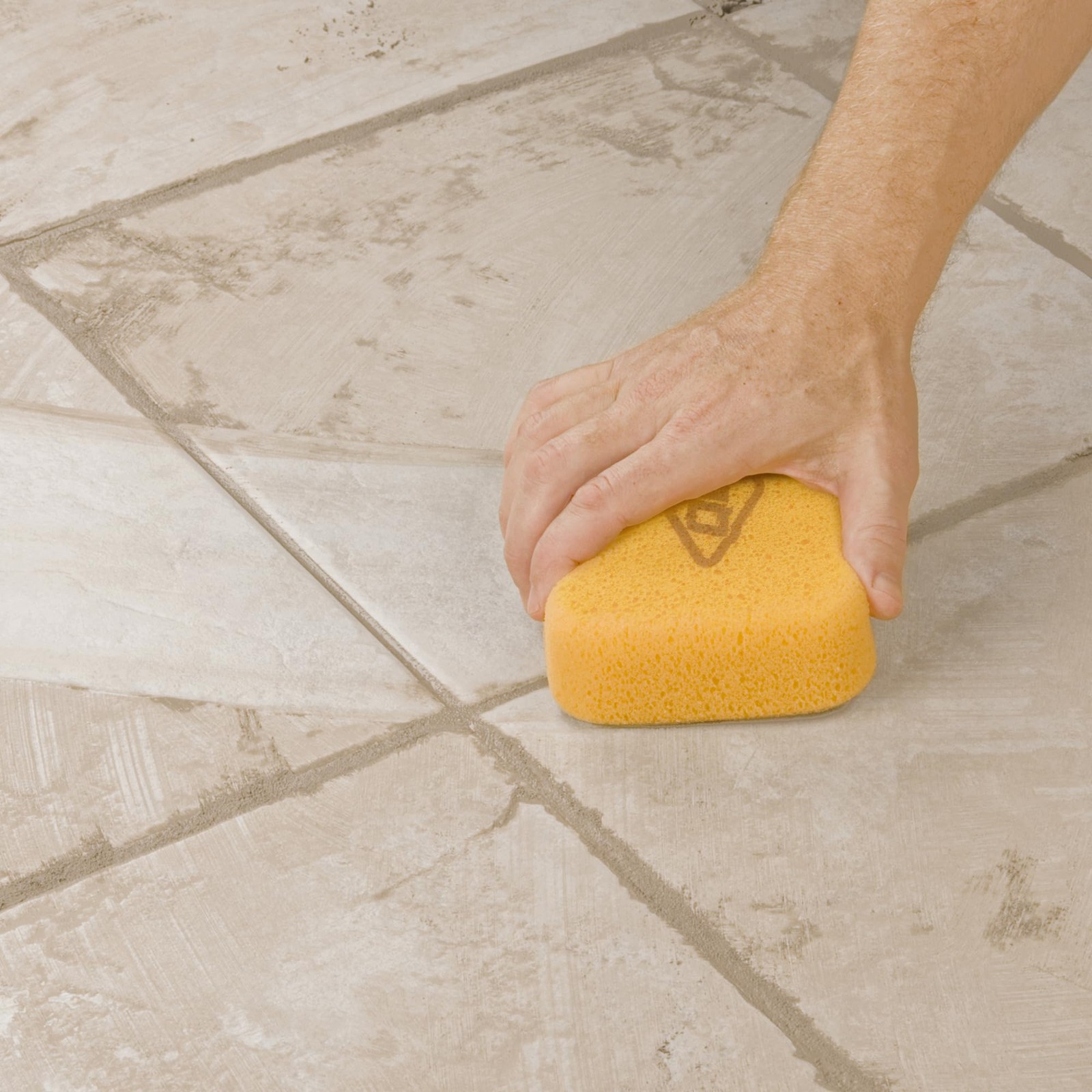Grouting Cleaning Sponge 7.5×5.5 Inch X Large 6 Pack Yellow QEP 70005Q-6D 1.875
