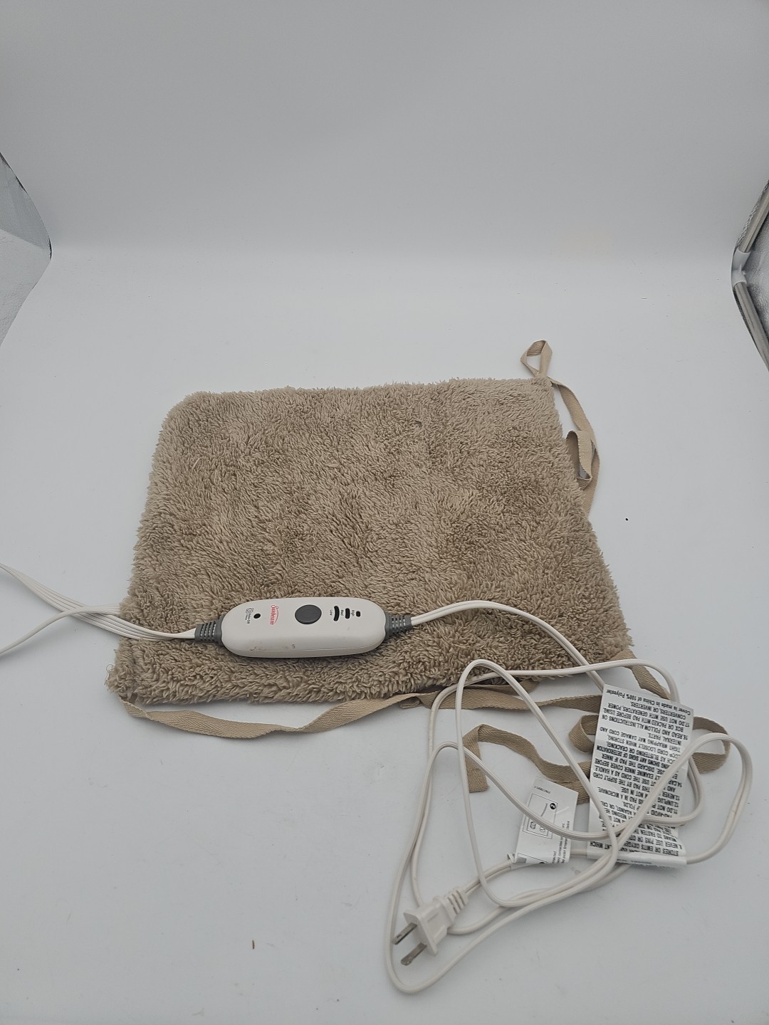 Sunbeam Premium Electric Heating Pad Moist Dry Heat Therapy Washable