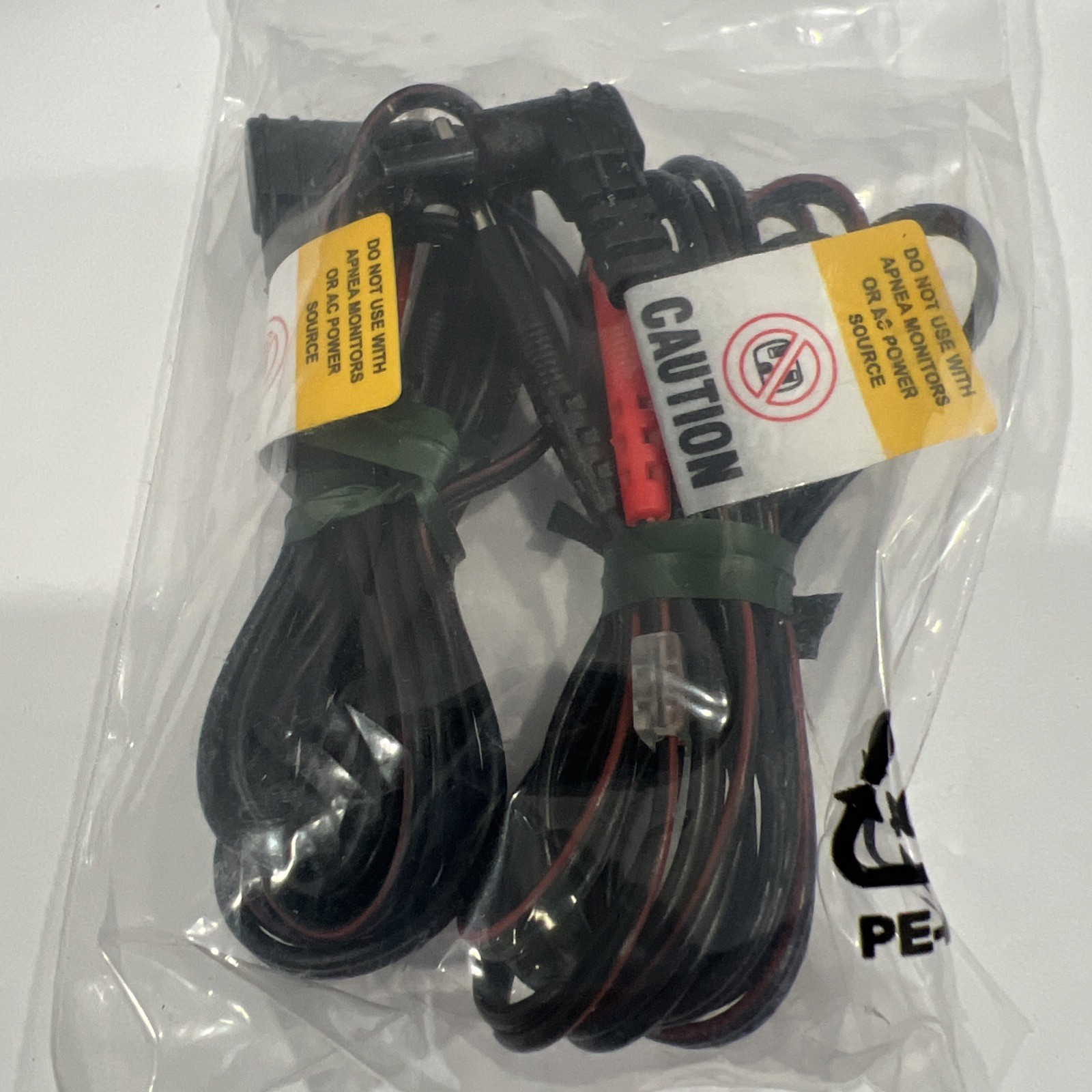 2 Electrode Replacement TENS Unit Lead Wires with Pin Connectors 45″-2 each New